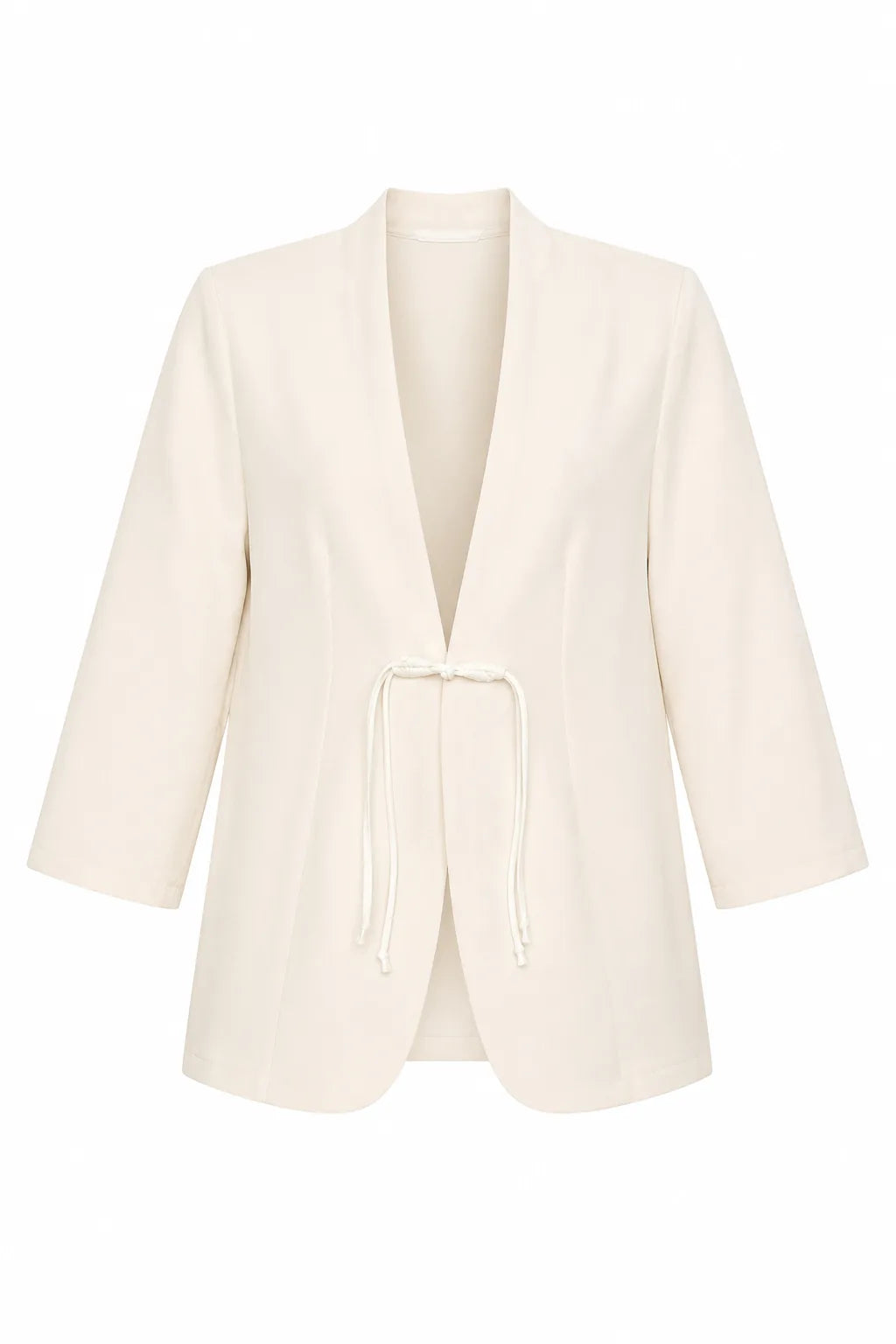 Blazer blanc cassé col châle | Lounelle Paris