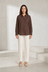 Chemise fluide manches longues