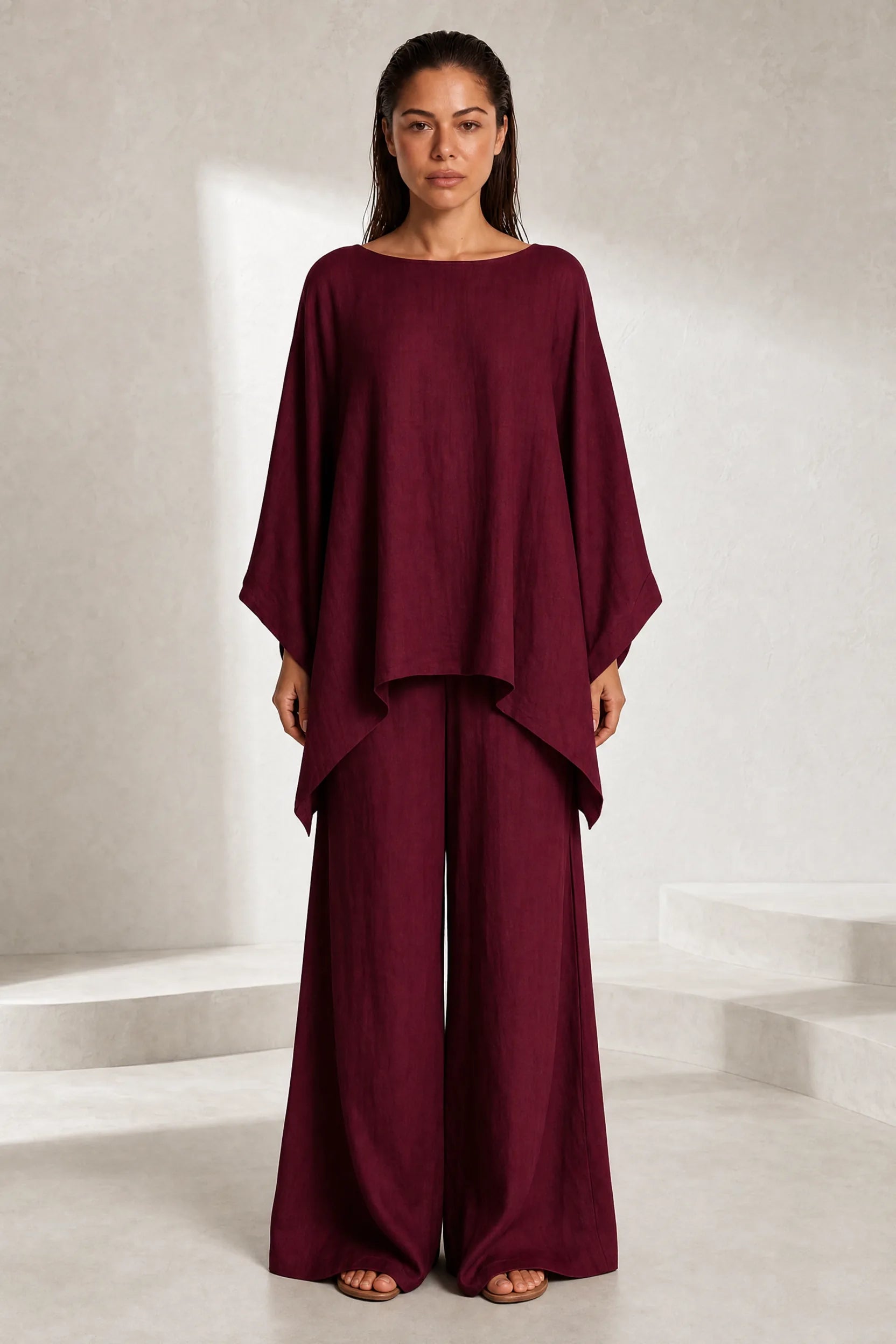 Ensemble ample encolure bateau | Lounelle Paris