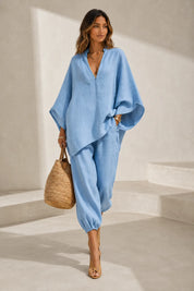 Ensemble fluide col V | Lounelle Paris
